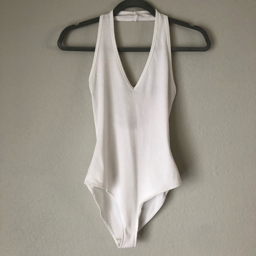 Forever 21 White Bodysuit